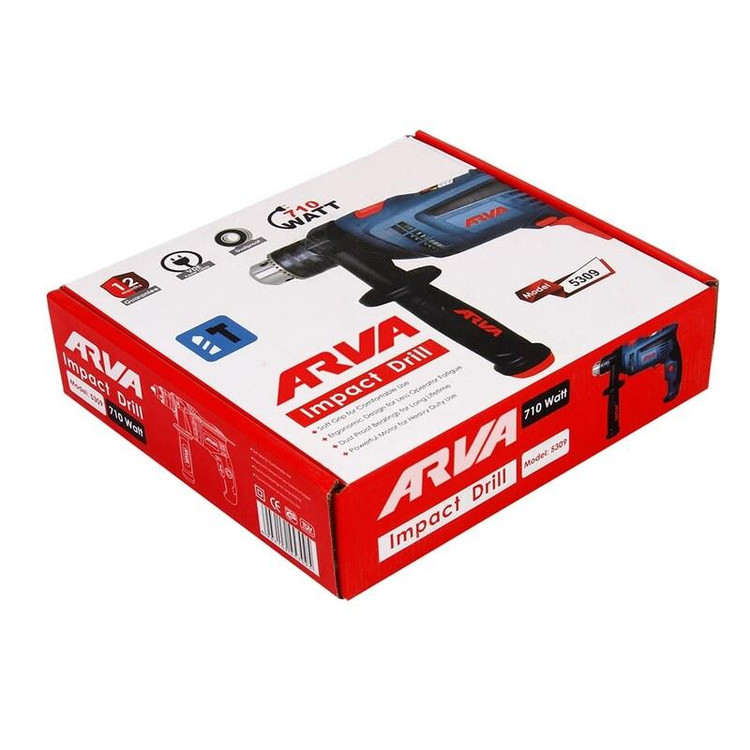 دریل چکشی 710 وات 13 میلی متری آچاری مدل 5309 ا Arva 5309 impact drill