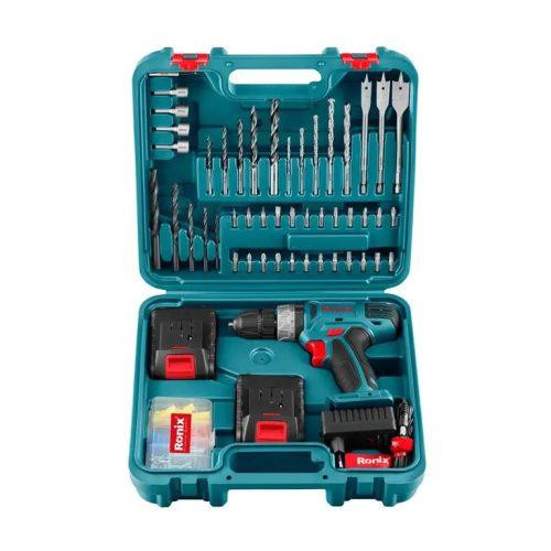 مجموعه 53 عددی پیچ گوشتی شارژی رونیکس مدل RS-8019