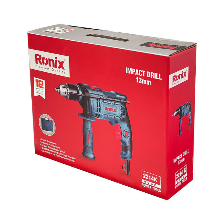 دریل چکشی رونیکس مدل RH-2214K با توان 750 وات