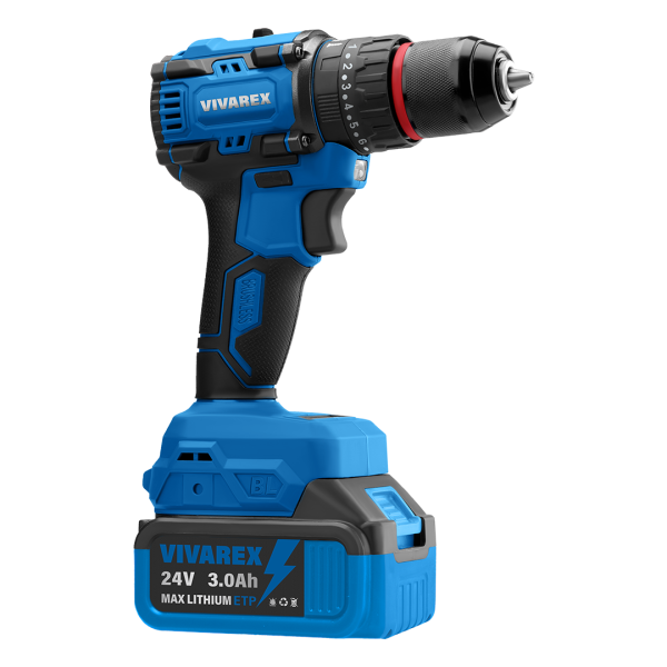 کیت شارژی ۴ عددی براشلس ویوارکس مدل VR2404-BCK ۲۴ ولت