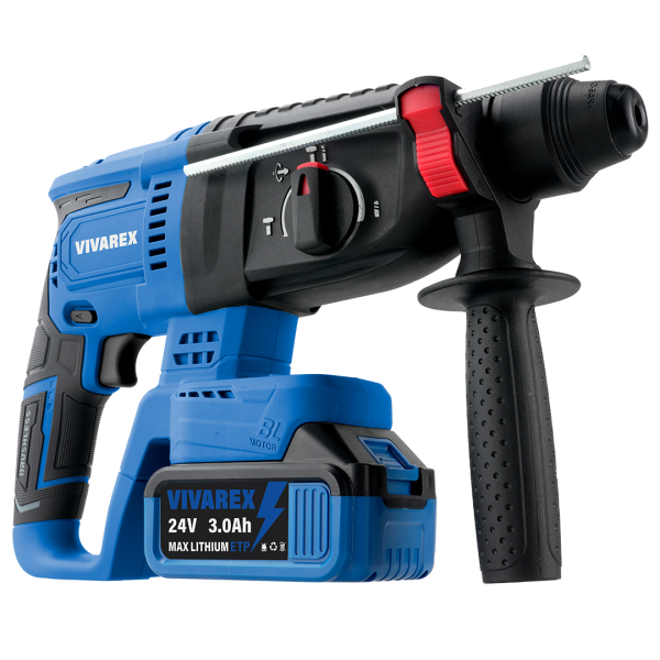 کیت شارژی ۴ عددی براشلس ویوارکس مدل VR2404-BCK ۲۴ ولت